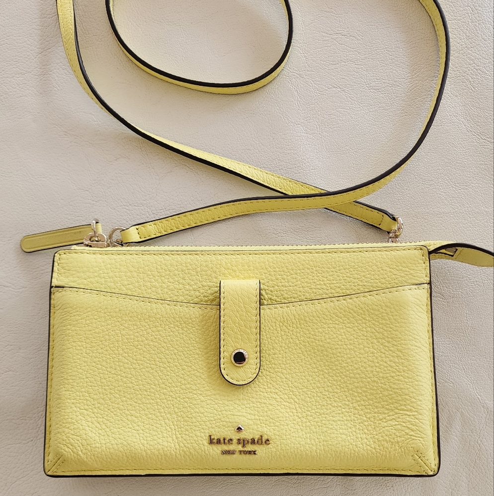 Kate Spade Yellow Crossbody Bag